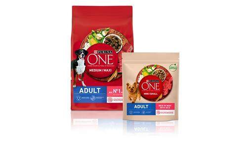 Purina One Dog products for adult