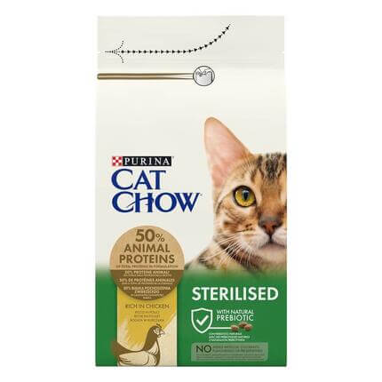Cat Chow Sterilised, hrana za sterilisane mačke, piletina