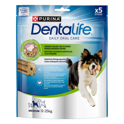 Purina Dentalife Medium, poslastica za srednje pse za zube