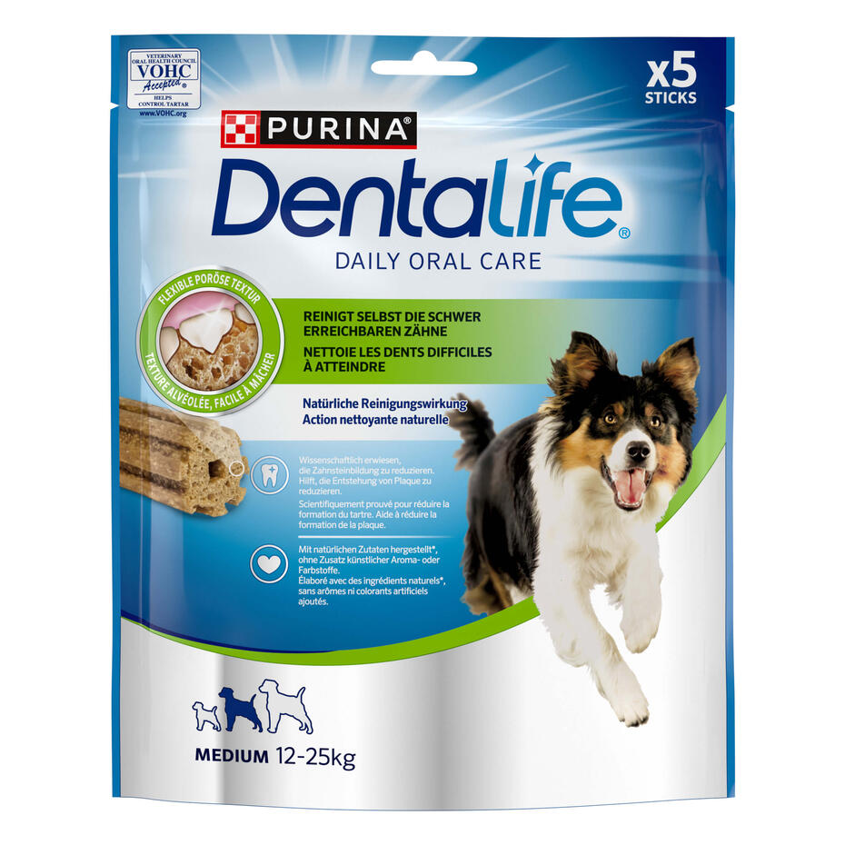Purina Dentalife Medium, poslastica za srednje pse za zube
