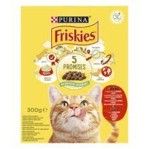 Friskies Cat, hrana za mačke sa govedinom, piletinom i povrćem