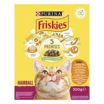 Friskies Cat Hairball hrana za mačke, piletina i povrće
