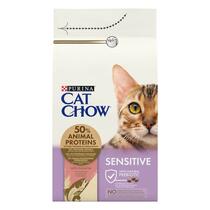 Cat Chow Sensitive, suva hrana za mačke, losos