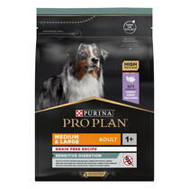 PURINA® PRO PLAN® Adult Sensitive Digestion, Medium & Large, hrana za pse bez žitarica, bogata ćuretinom