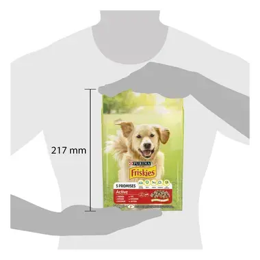 Friskies Active hrana za pse sa govedinom