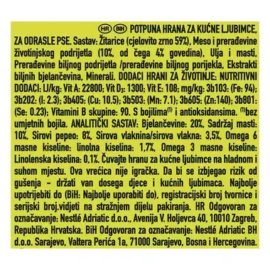 Friskies Active hrana za pse sa govedinom