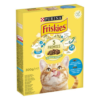 Friskies CAT hrana za mačke sa lososom i povrćem