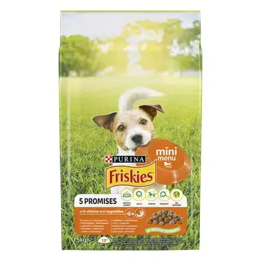 Friskies Mini Menu suva hrana za pse, piletina i povrće