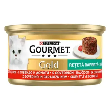 Gourmet Gold Savoury Cake, govedina i paradajz, hrana za mačke
