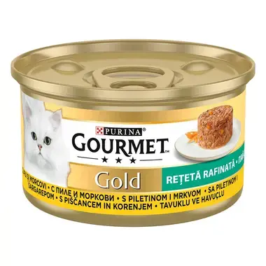 Gourmet Gold Savoury Cake, piletina i šargarepa, hrana za mačke