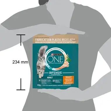 Purina ONE Adult, sa piletinom i integralnim žitaricama, suva hrana za mačke