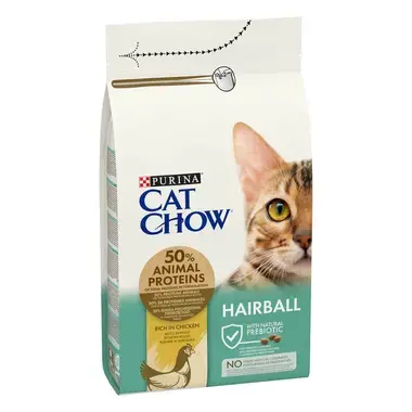 Purina Cat Chow Hairball Control hrana za mačke za izbacivanje dlaka