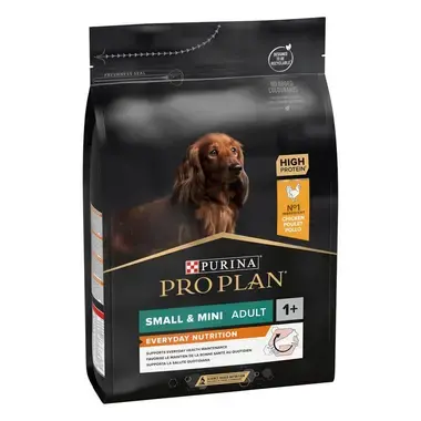 PURINA® PRO PLAN® ADULT Everyday Nutrition, suva hrana za pse, Small & Mini, bogata piletinom