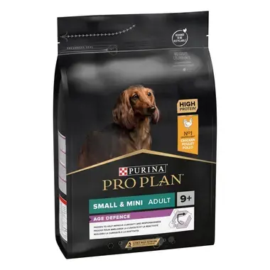 PURINA® Pro Plan® Small & Mini Adult 9+, hrana za starije pse, bogata piletinom