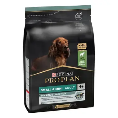 PURINA® PRO PLAN® ADULT Sensitive Digestion, suva hrana za pse, Small/Mini, bogata jagnjetinom