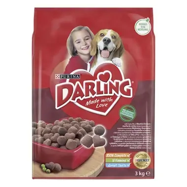 DARLING® Adult, sa govedinom, piletinom i povrćem, suva hrana za pse
