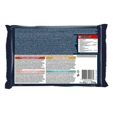 FELIX® TASTY SHREDS, sa govedinom / piletinom / lososom / tunom, vlažna hrana za mačke