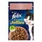 FELIX® SENSATIONS, sa lososom i kozica, vlažna hrana za mačke